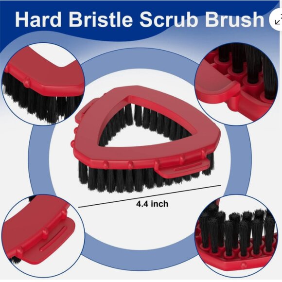 Scrubber Mop Head for O Cedar RinseClean Spin Mop 2 Tank System Replace Head 2PC - Picture 2 of 10